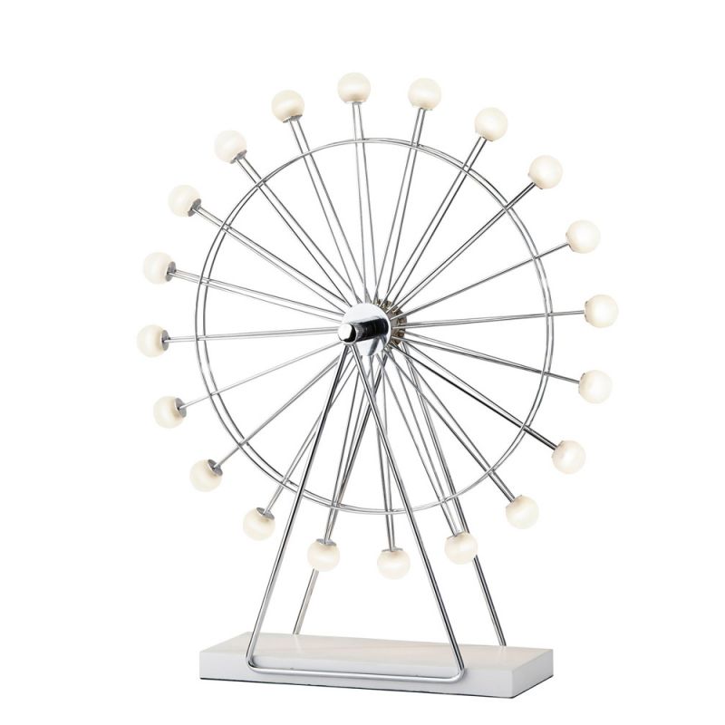 Adesso Home - Coney Large LED Ferris Wheel Lamp - 2120-22