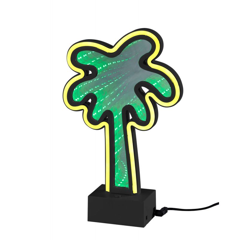 Adesso Home - Infinity Neon Palm Tree Table/Wall Lamp - SL3717-01
