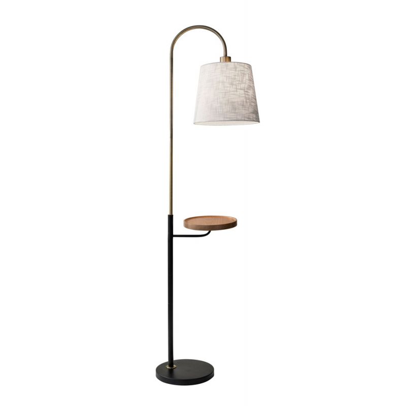 Adesso Home - Jeffrey Shelf Floor Lamp - 3408-21