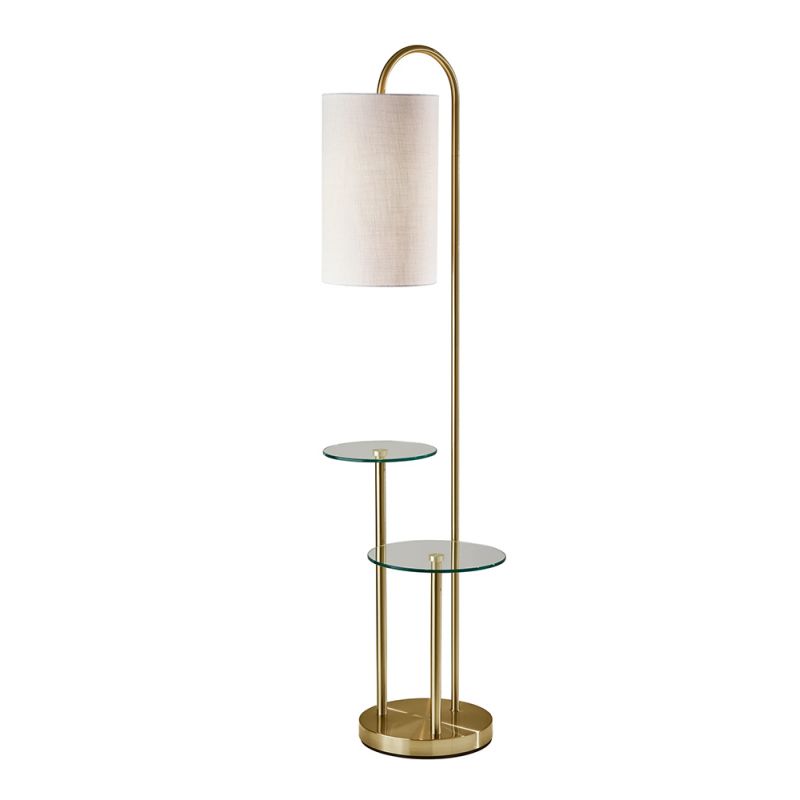 Adesso Home - Leonard Shelf Floor Lamp - 4008-21