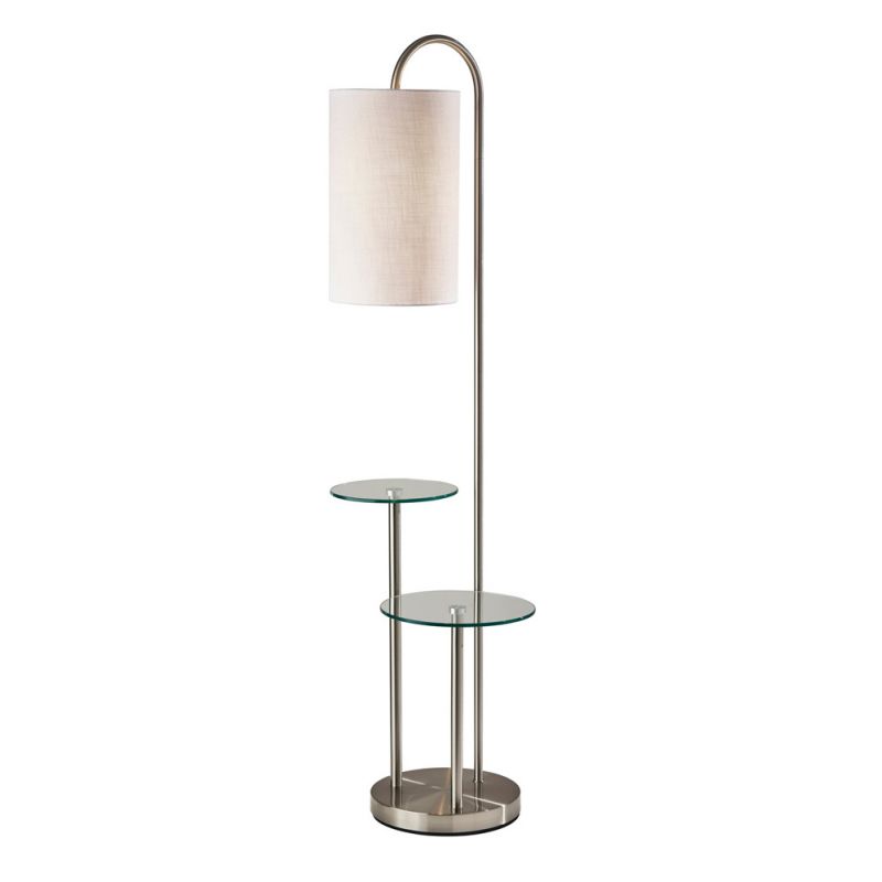 Adesso Home - Leonard Shelf Floor Lamp - 4008-22