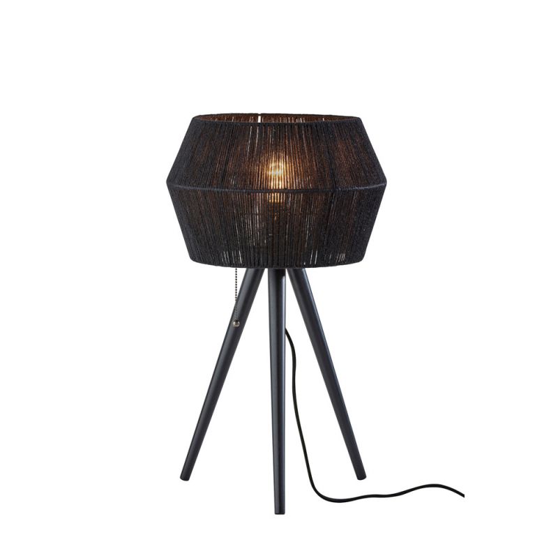 Adesso Home - Montana Table Lamp- Black - 3959-01