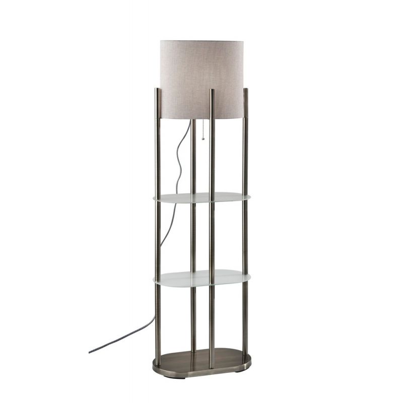 Adesso Home - Norman Shelf Floor Lamp - 1518-22