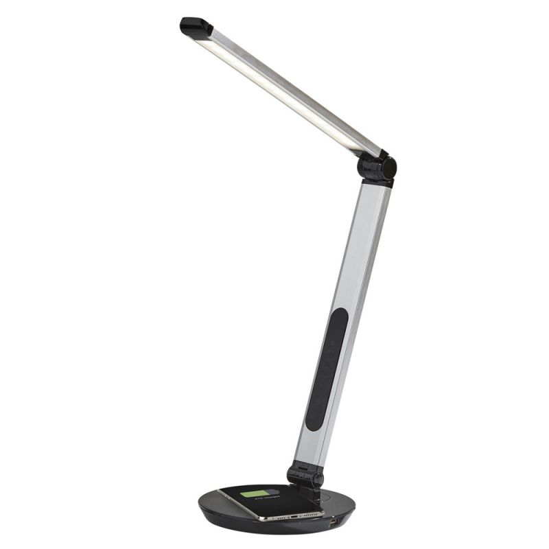 Adesso Home - Rodney LED AdessoCharge Wireless Charging Multi-Function Desk Lamp - SL4900-22