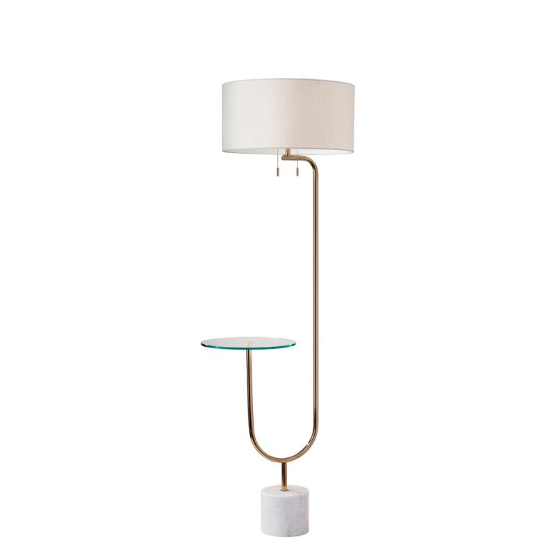 Adesso Home - Sloan Shelf Floor Lamp - WE - 5426-21