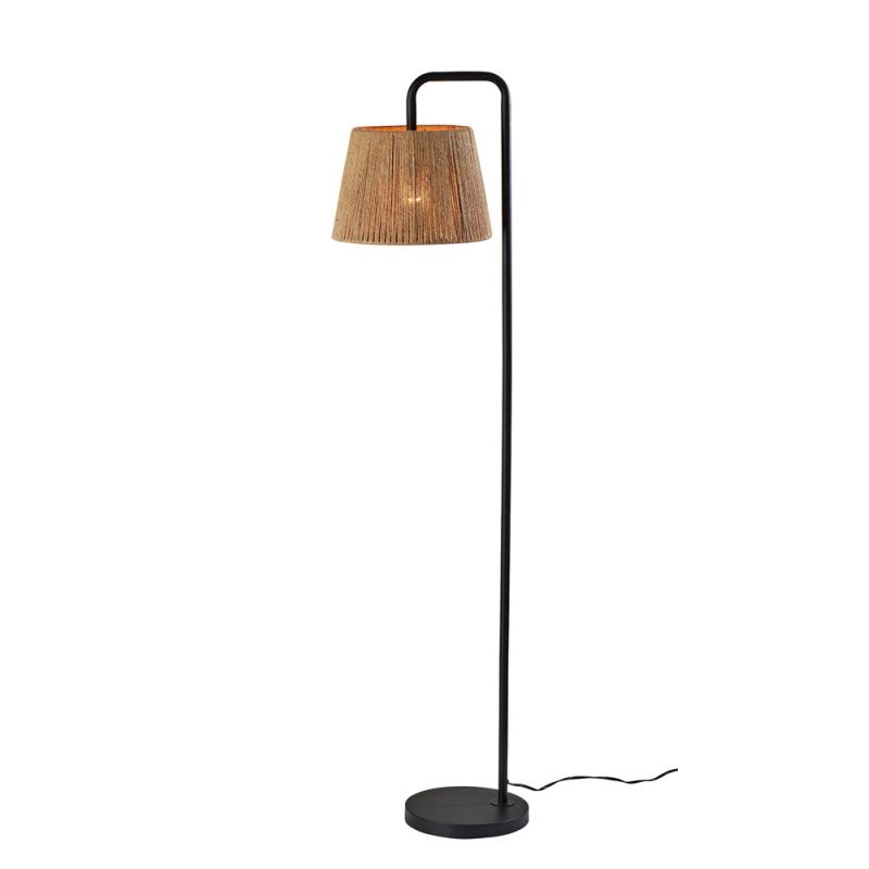 Adesso Home - Tahoma Floor Lamp- Black - SL9501-01