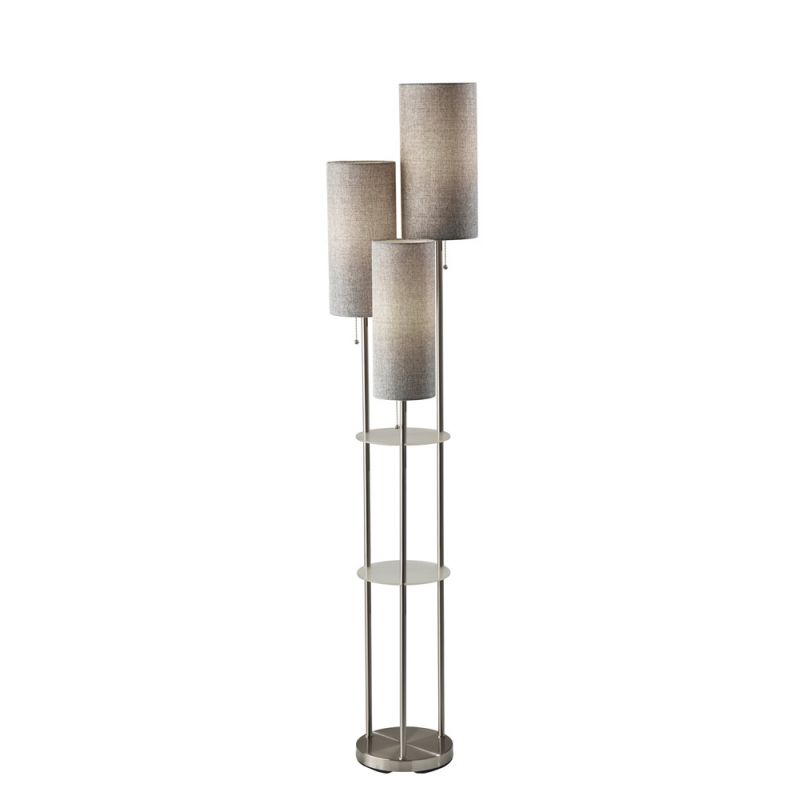 Adesso Home - Trio Shelf Floor Lamp - 4305-03