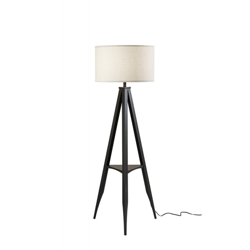 Adesso Home - Warren Shelf Floor Lamp - 6007-01