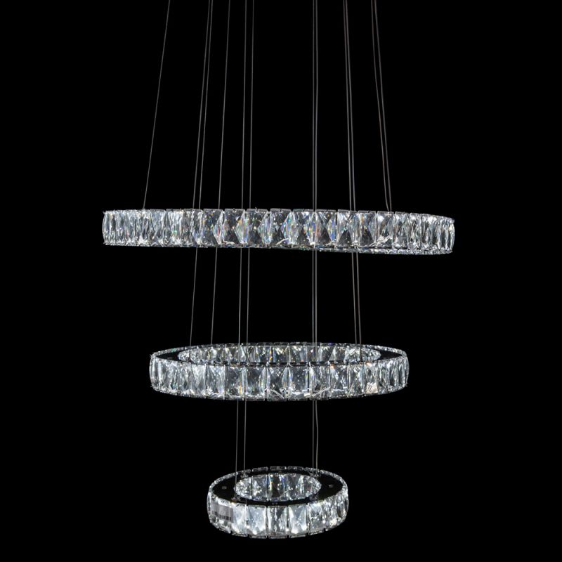 AICO by Michael Amini - Asteroids LED Chandelier, Small - LT-CH808