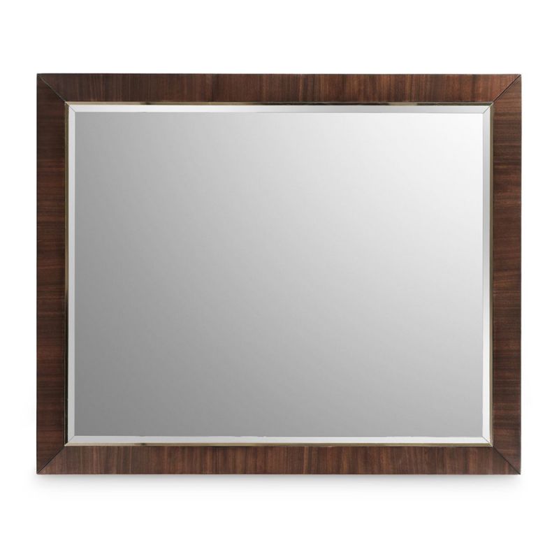 AICO - Belmont Place Wall Mirror - Espresso - 9085260-409