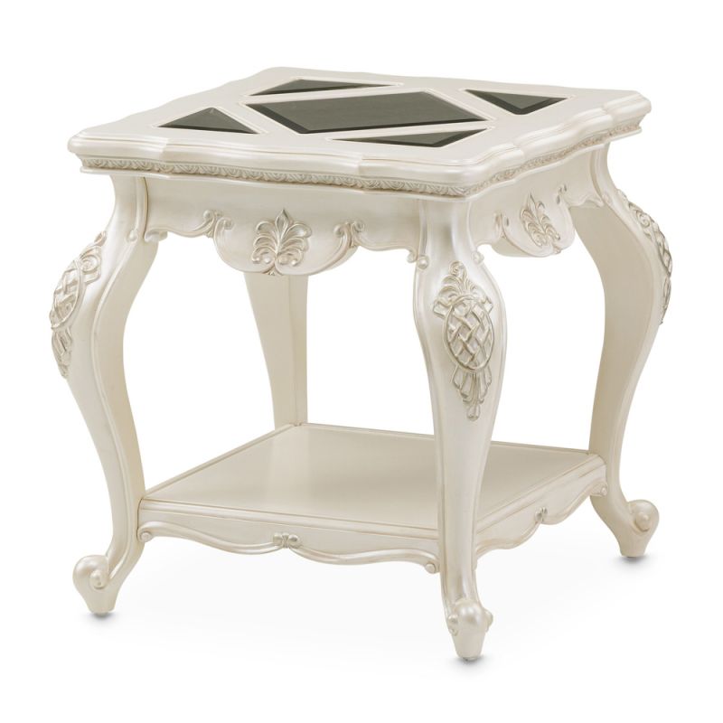 AICO by Michael Amini - Lavelle End Table - Classic Pearl - N54202-113
