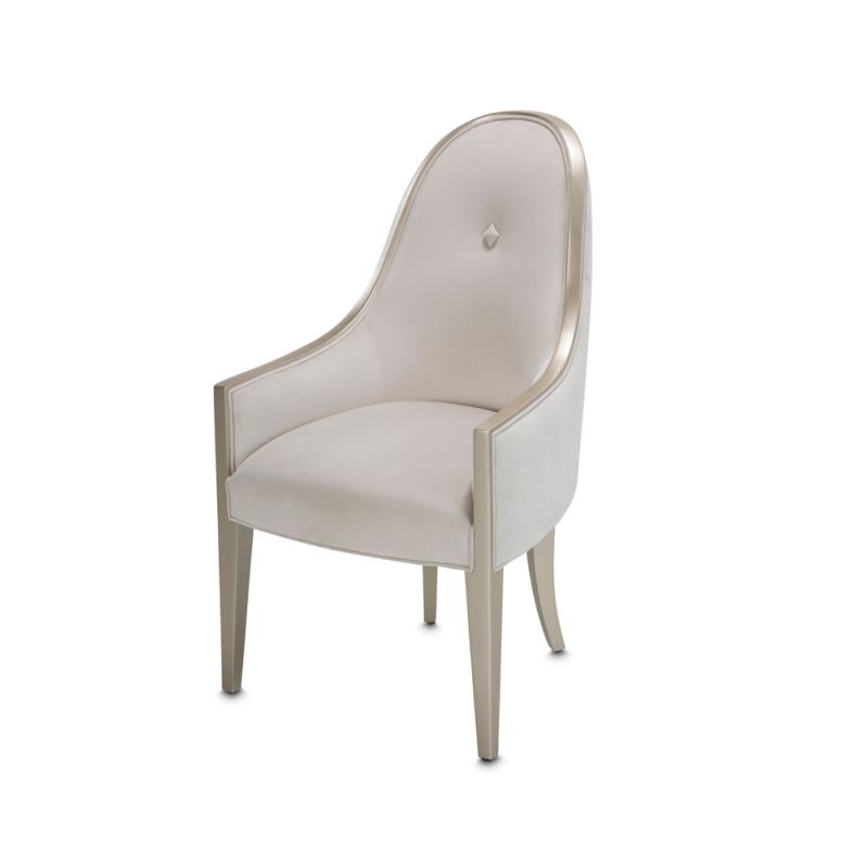Aico by Michael Amini - London Place Arm Chair - Creamy Pearl - N9004004A-112