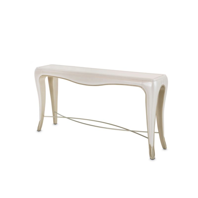 Aico by Michael Amini - London Place Console Table - Creamy Pearl - N9004223-112