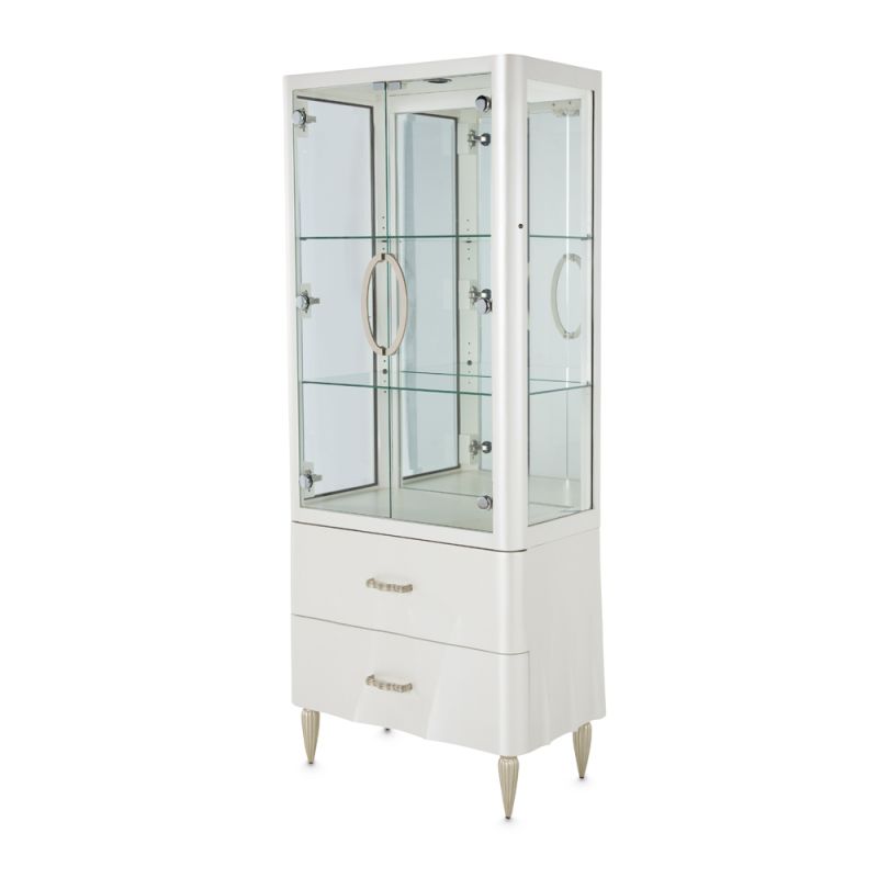 Aico by Michael Amini - London Place Display Cabinet - Creamy Pearl - N9004209-112