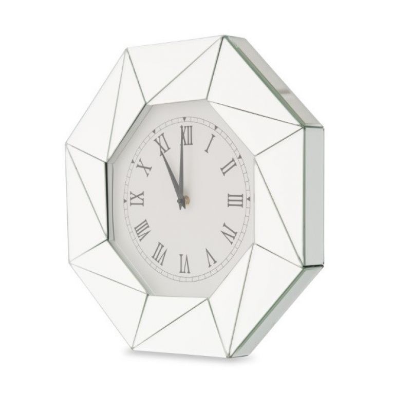 AICO by Michael Amini - Montreal - Octagonal Shaped Clock - FS-MNTRL-5040