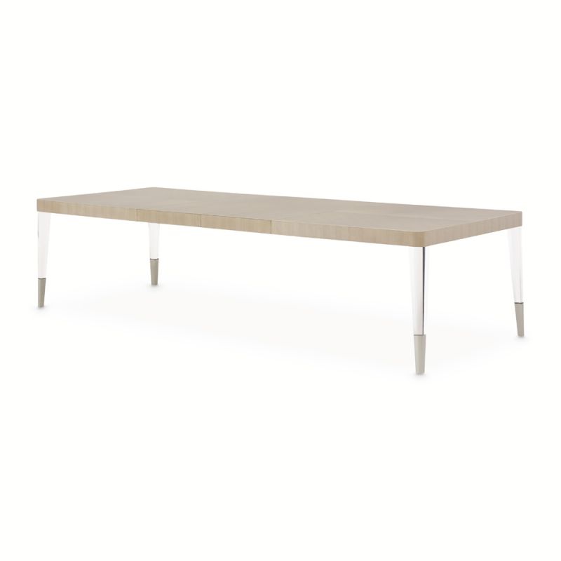 Aico by Michael Amini - Penthouse Rectangular Dining Table - Ash Gray - N9033000-130