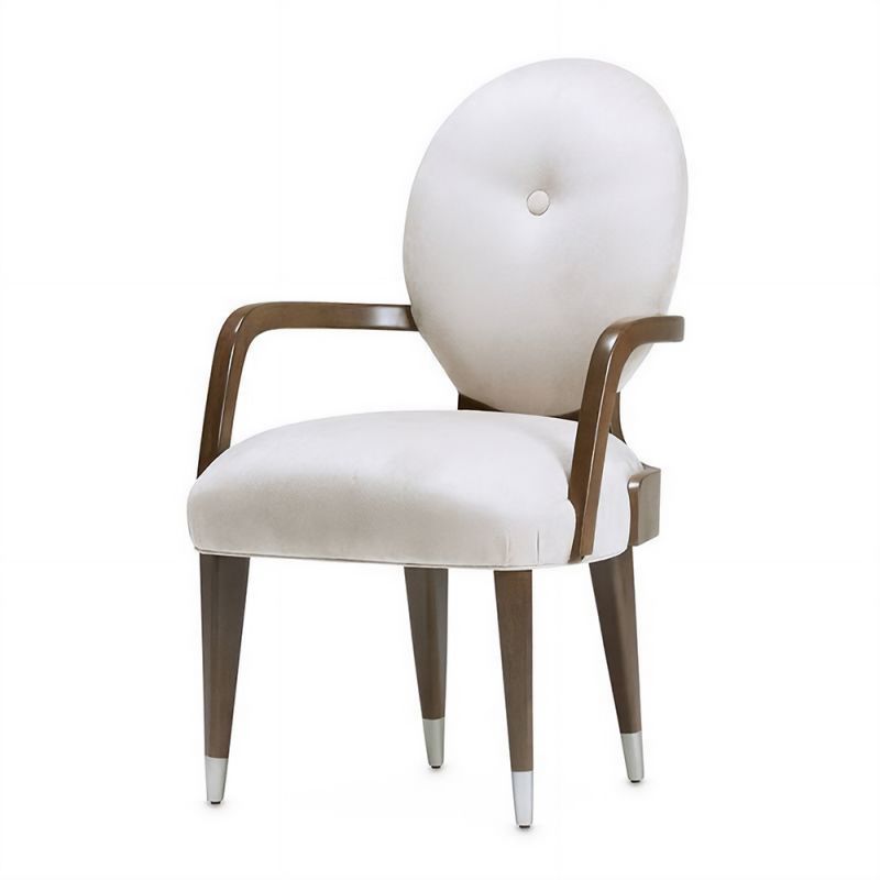 Aico by Michael Amini - Roxbury Park Dining Arm Chair (Set of 2) - Slate - NR9006004-220