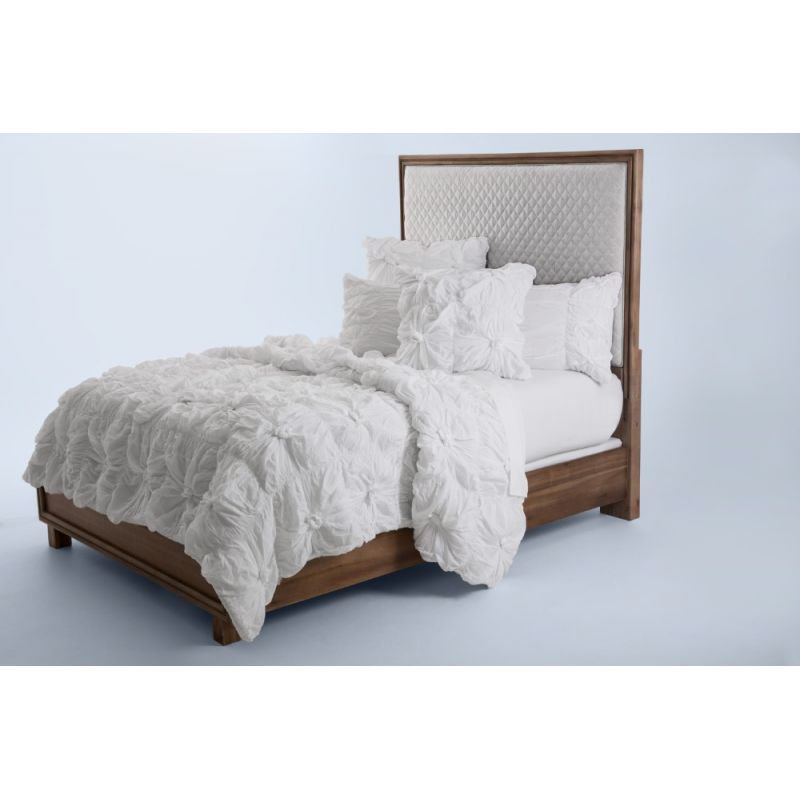 AICO by Michael Amini - Savanna 2pc Twin Comforter Set in White - BCS-TS02-SAVNA-WHT_CLOSEOUT