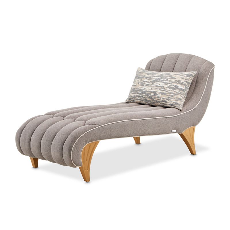 AICO - St. Charles Chaise - Dove Gray - 9088841-STRTS-803