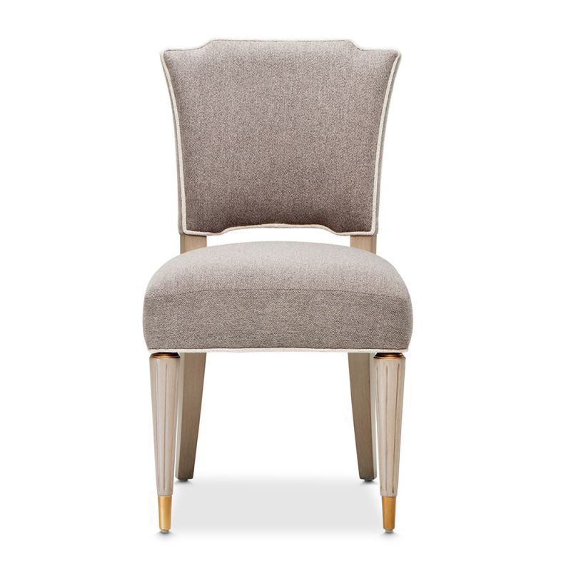 AICO - St. Charles Vanity Chair - Dove Gray - 9088244-803