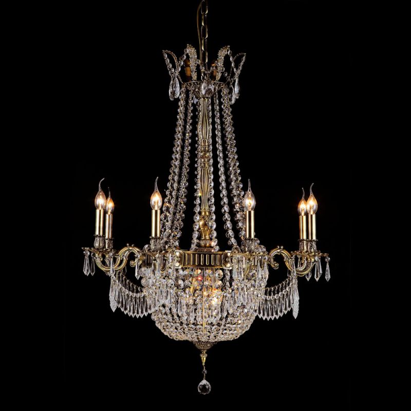 AICO by Michael Amini - Summer Palace 11 Light Chandelier - LT-CH916-11ABR