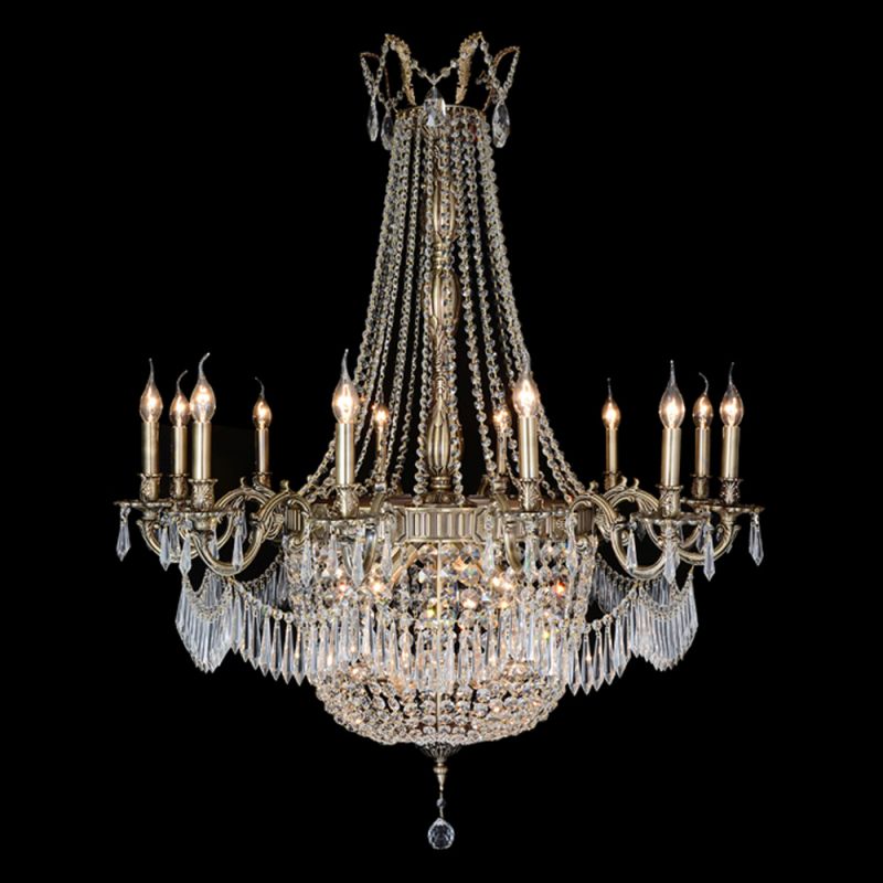 AICO by Michael Amini - Summer Palace 24 Light Chandelier - LT-CH905-24ABR