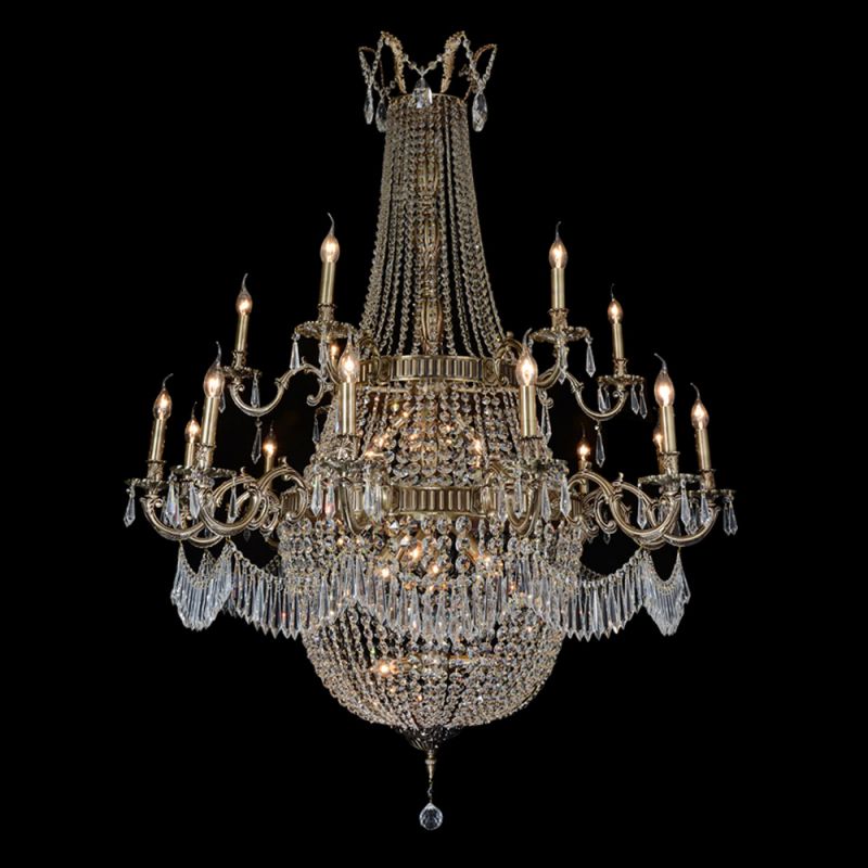 AICO by Michael Amini - Summer Palace 30 Light Chandelier - LT-CH906-30ABR