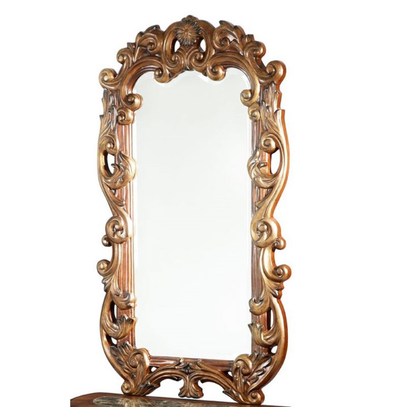 AICO by Michael Amini - Villa Valencia Decorative Mirror in Classic Chestnut - 72041-55