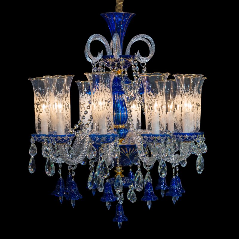 AICO by Michael Amini - Winter Palace 10 Light Chandelier - LT-CH927-10GLD