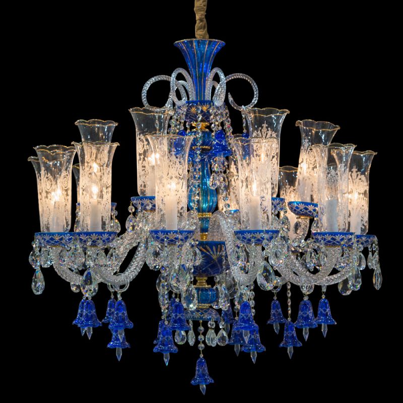 AICO by Michael Amini - Winter Palace 18 Light Chandelier - LT-CH928-18GLD