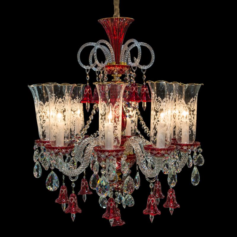 AICO by Michael Amini - Winter Palace 8 Light Chandelier - LT-CH926-8GLD