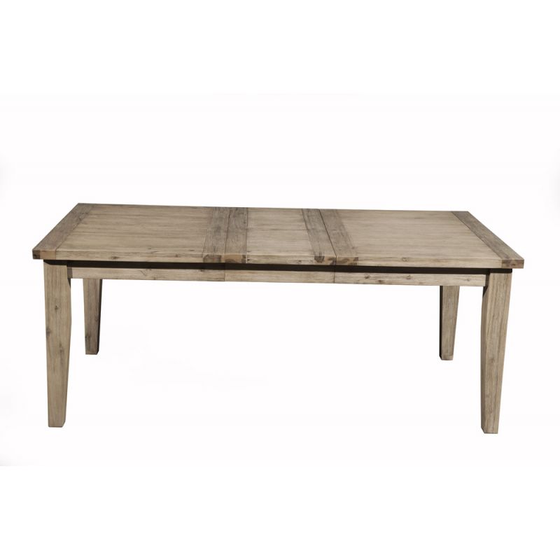 Alpine Furniture - Aspen Extension Dining Table with Butterfly Leaf - 8812-01