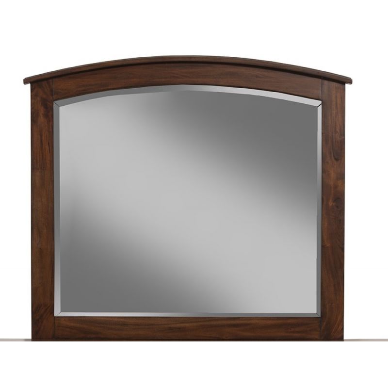 Alpine Furniture - Baker Mirror, Mahogany - 977-06