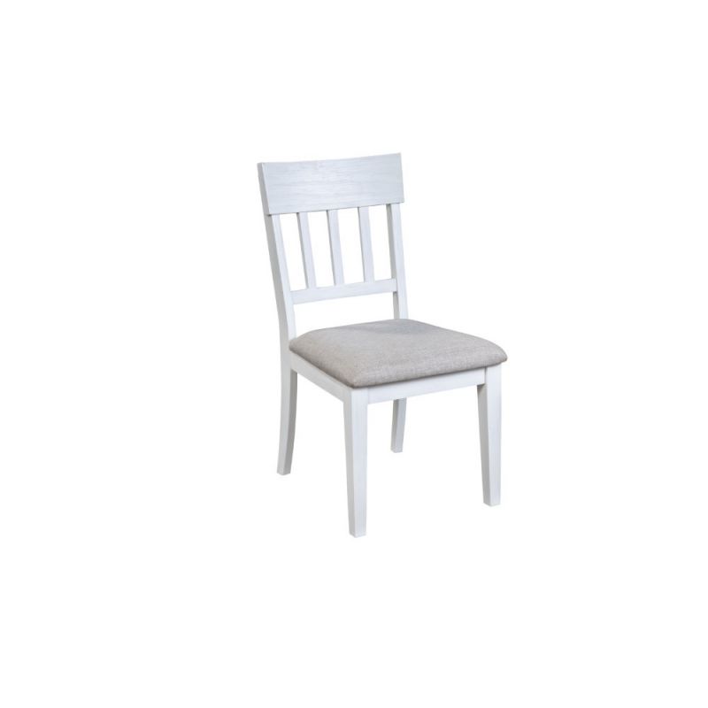 Alpine Furniture - Donham (Set of 2) Side Chairs, White - 3737WHT-02