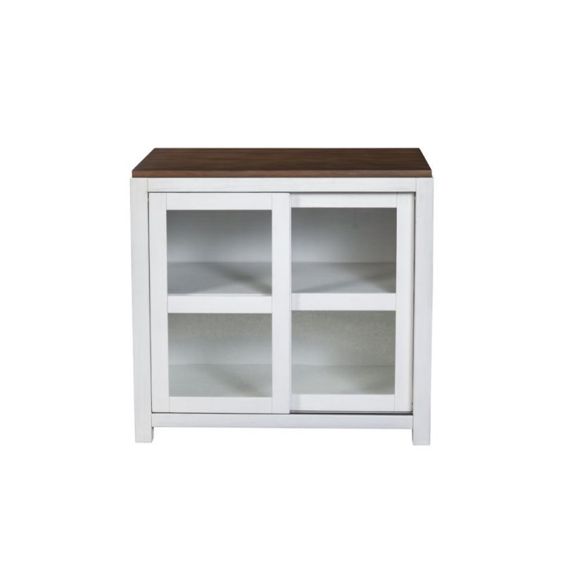 Alpine Furniture - Donham Small Display Cabinet - 3737-34