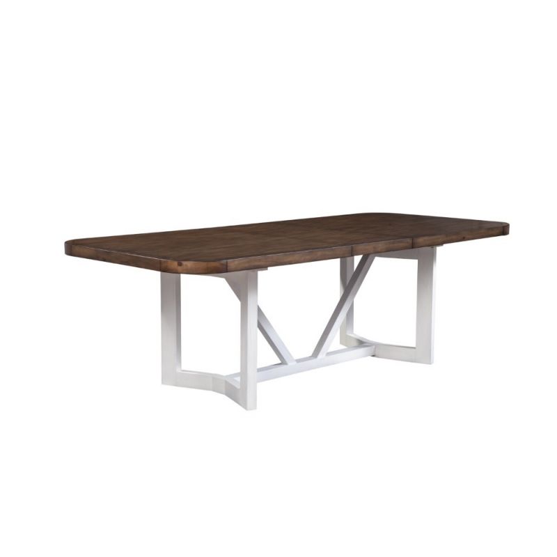 Alpine Furniture - Donham Two Tone Dining Table - 3737-01