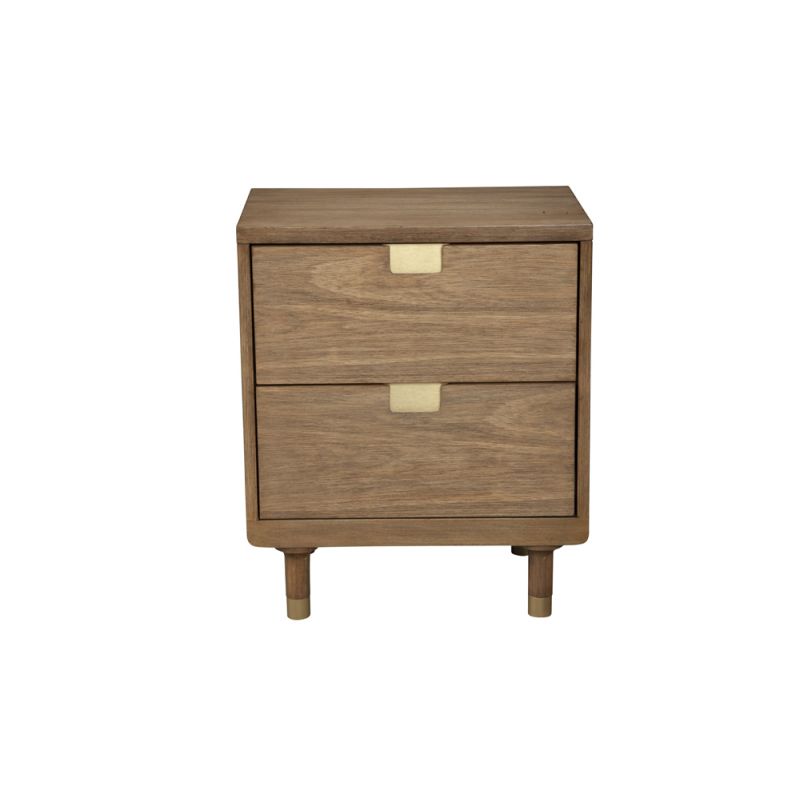 Alpine Furniture - Easton Two Drawer Nightstand - 2088-02