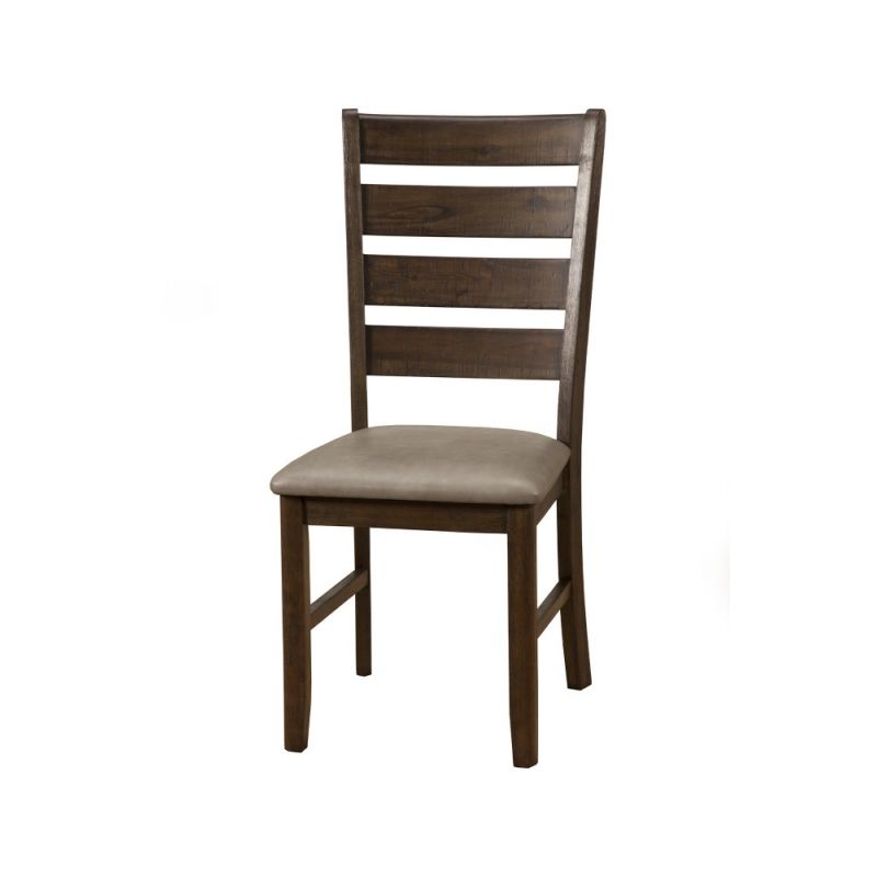 Alpine Furniture - Emery Side Chairs Walnut (Set of 2) - 2929-02