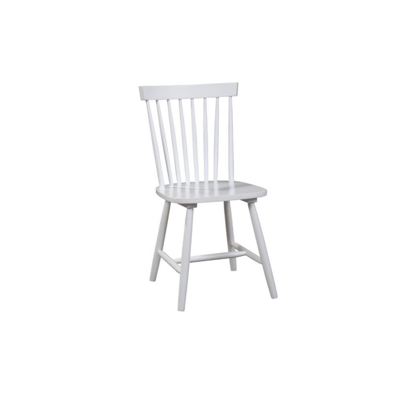 Alpine Furniture - Lyra (Set of 2) Side Chairs, White - 3434WHT-02