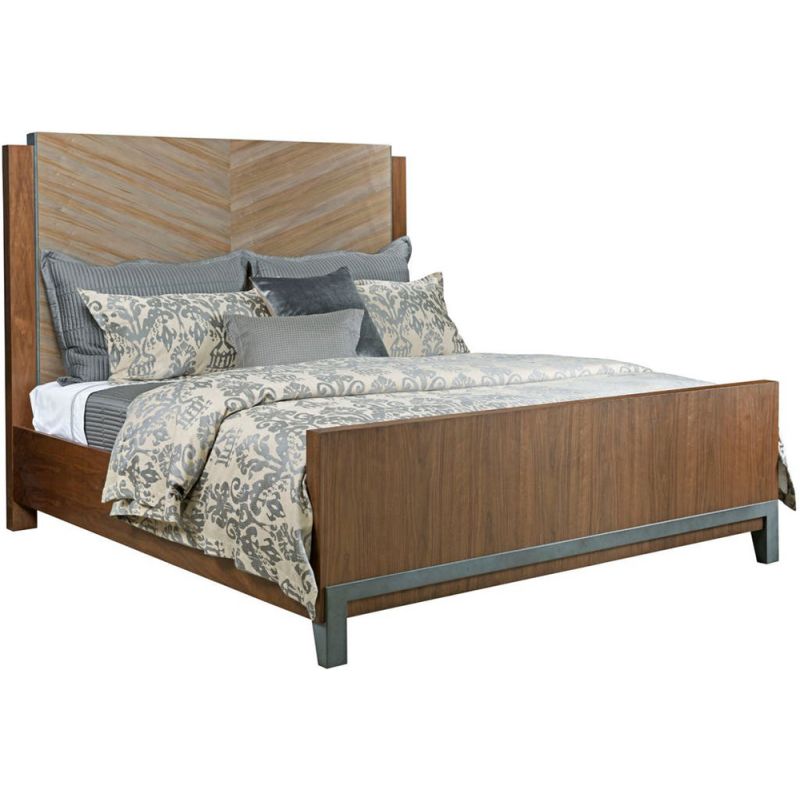 American Drew - Ad Modern Synergy Chevron Maple Queen Bed Package - 700-313R