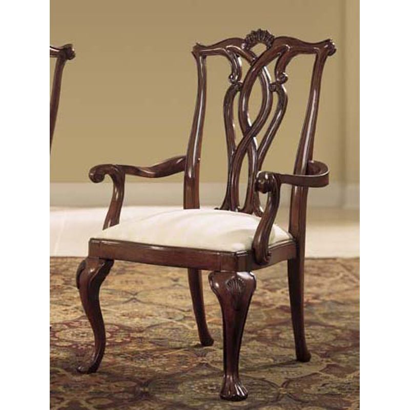 American Drew - Cherry Grove Pierced Back Arm Chair - Kd - 792-655