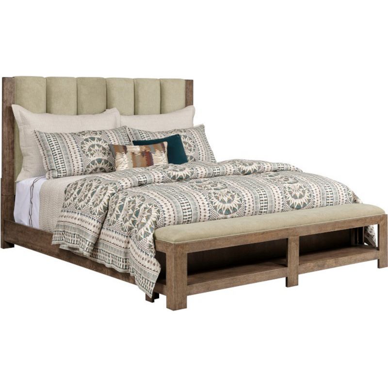 American Drew - Skyline Meadowood Upholstered California King Bed Package - 010-337R
