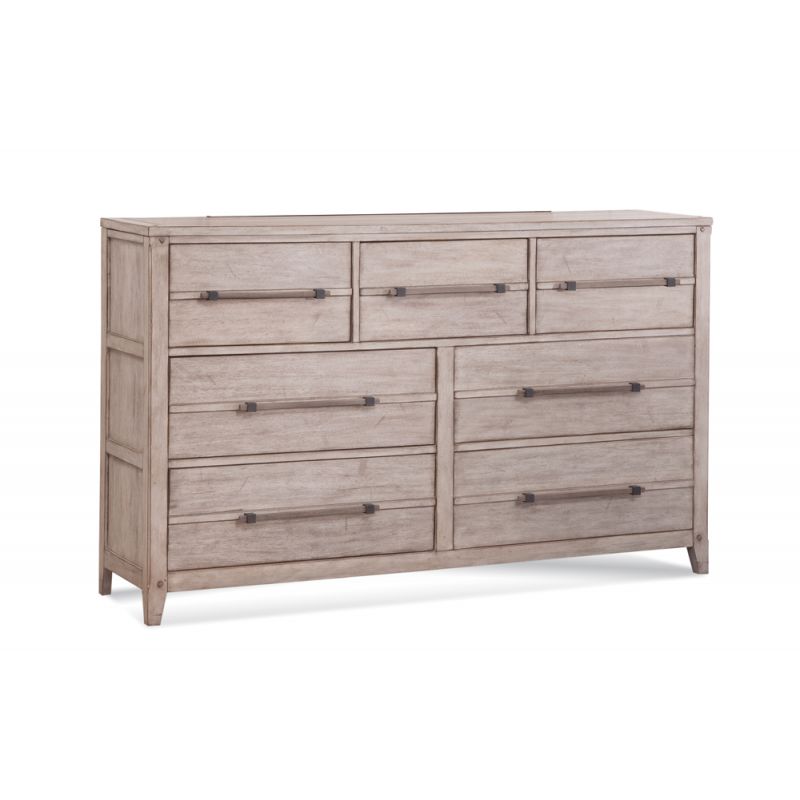 American Woodcrafters - Aurora Dresser - Whitewash - 2810-270