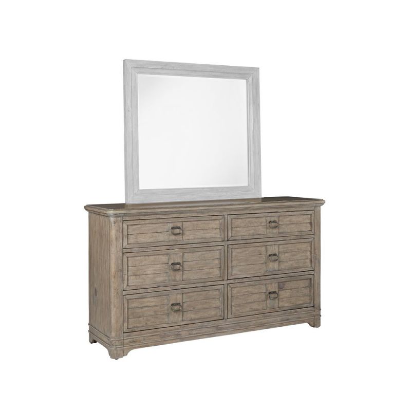 American Woodcrafters - Meadowbrook Dresser - Sand - 2600-260