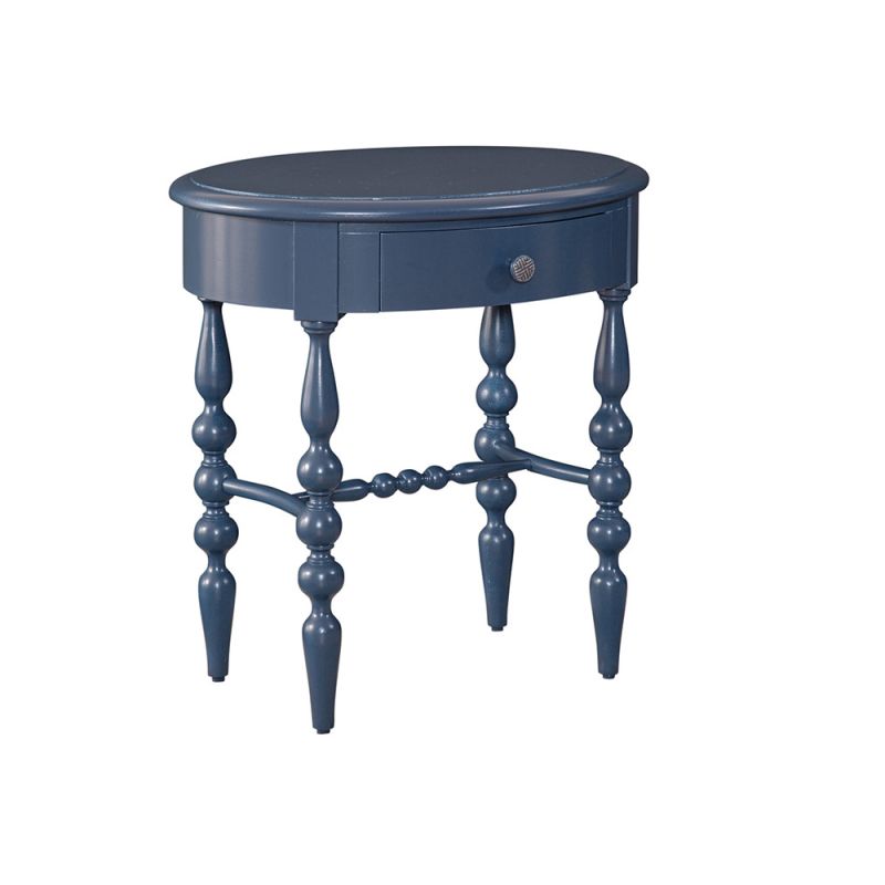 American Woodcrafters - Rodanthe Accent Table - Shipyard Blue - 3950-410