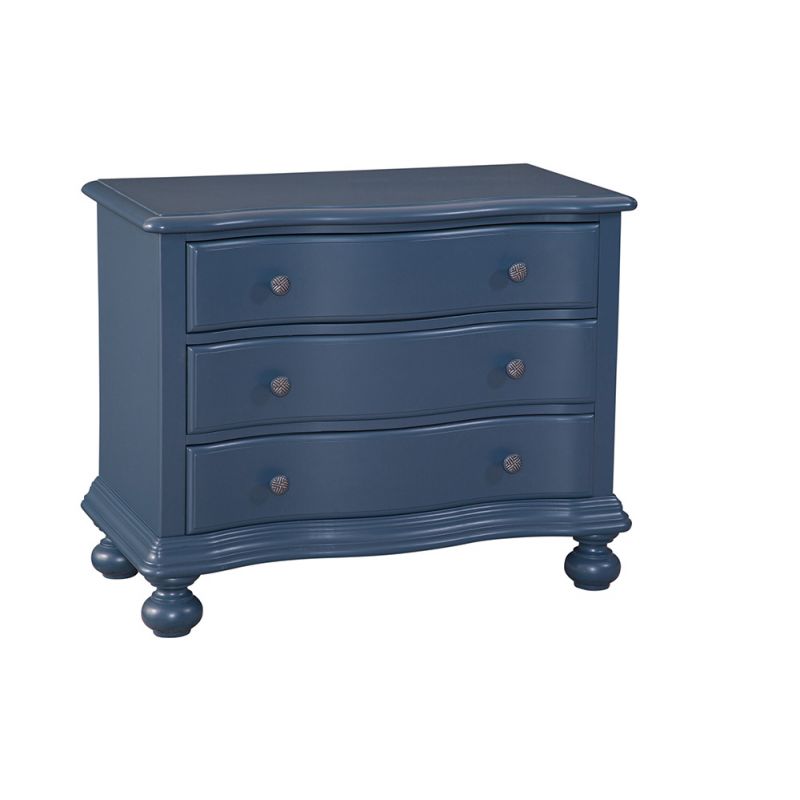 American Woodcrafters - Rodanthe Bachelor Chest - Shipyard Blue - 3950-130