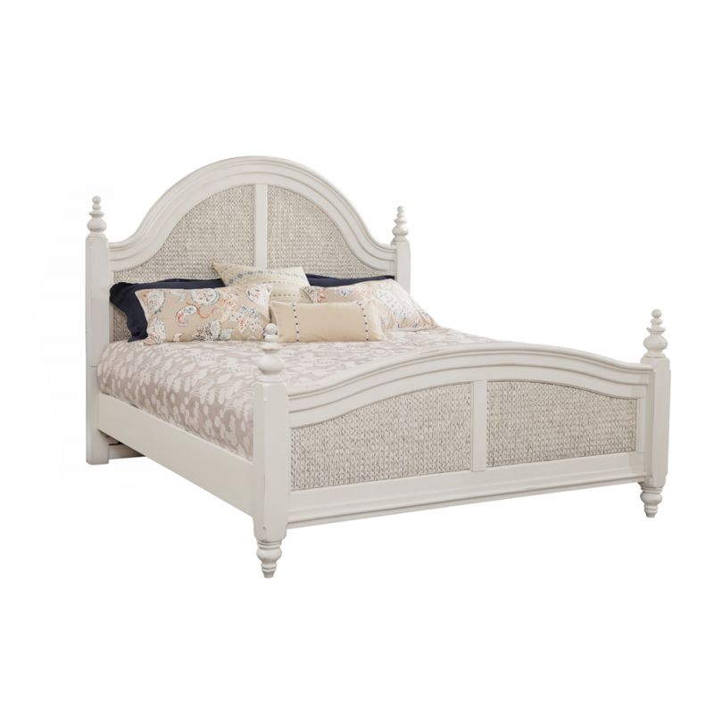 American Woodcrafters - Rodanthe King Woven Bed Complete - 3910-66WOWO