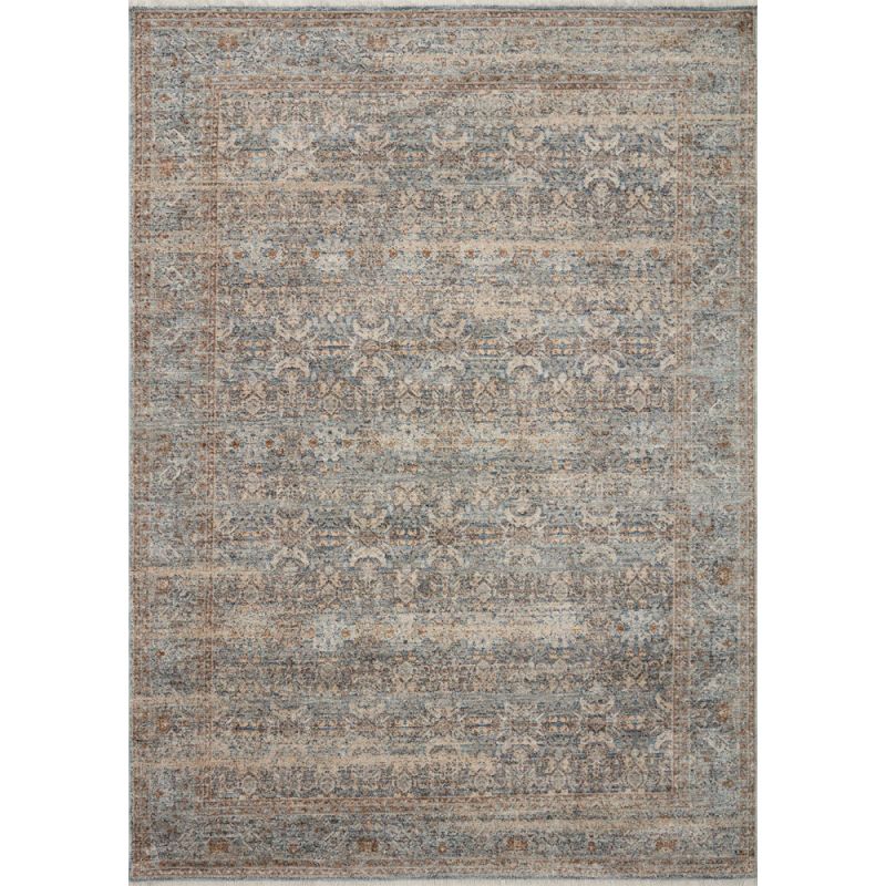 Angela Rose x Loloi - Blake Ocean / Mocha 9' x 13' Area Rug - BLAKBLA-02OCMC90D0