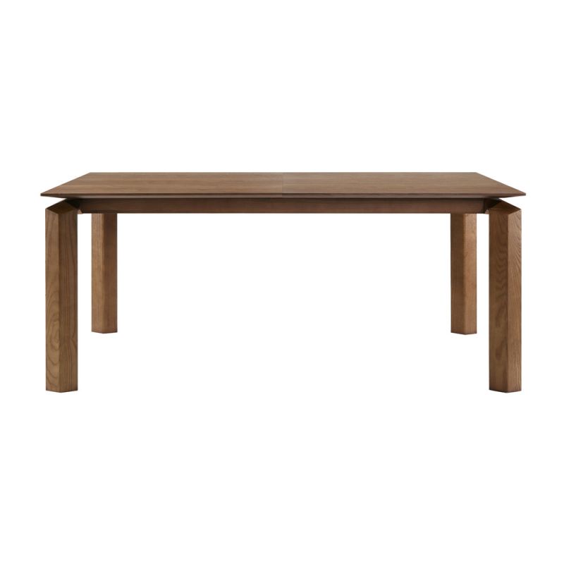 Armen Living - Treviso Mid-Century Extension Dining Table in Walnut Finish and Top - LCTVDIWA