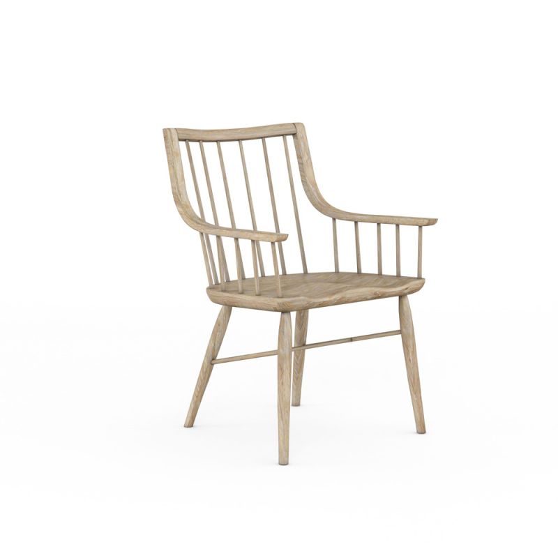 A.R.T. Furniture - Frame Windsor Arm Chair, Chestnut (Set of 2) - 278205-2335K2